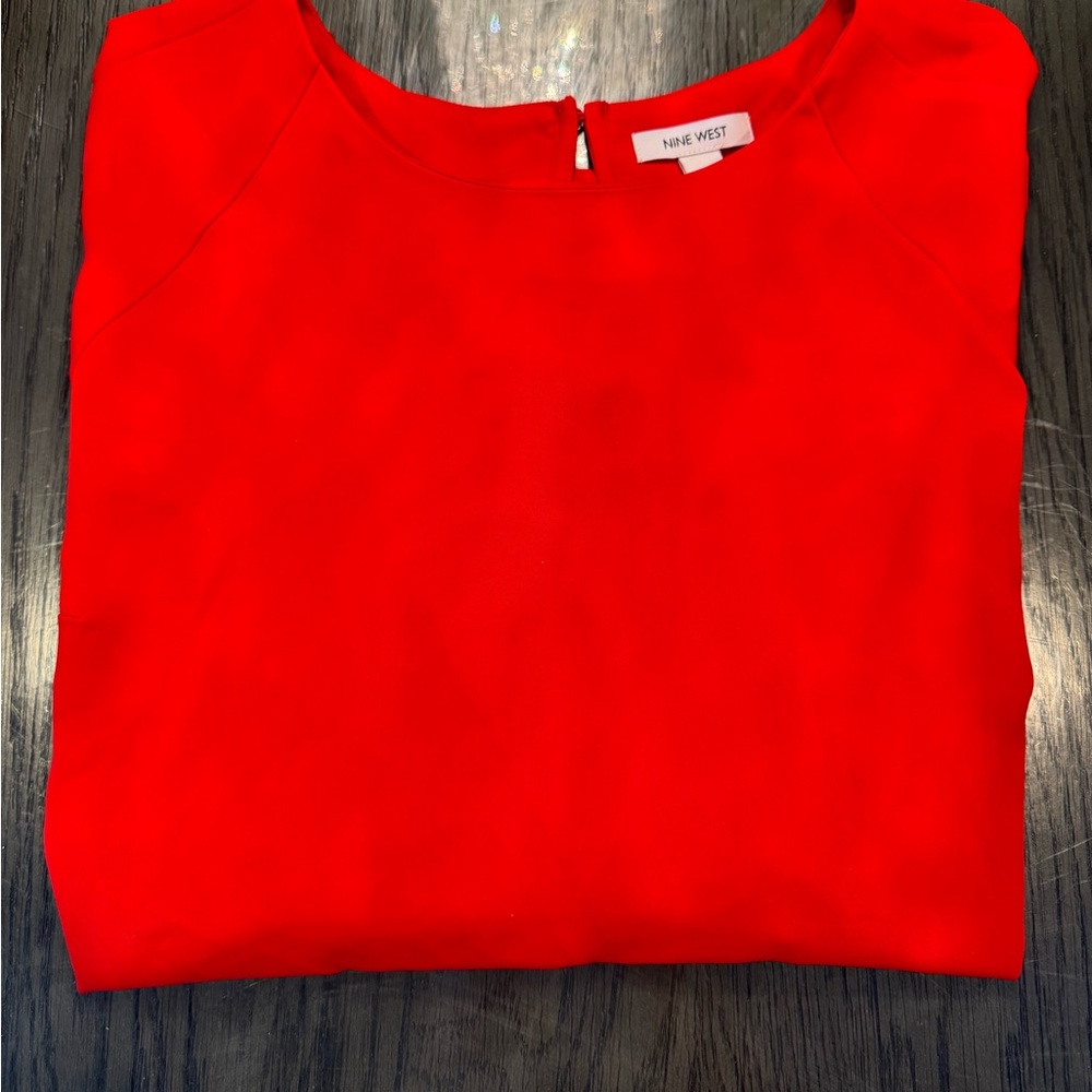 Nine West NWT Red Top Size XXL